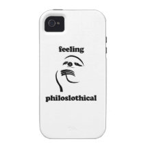 Feeling Philoslothical iPhone 4/4S Covers