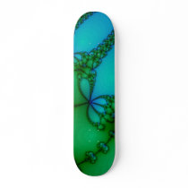 "Feeling Pretty" Fractal Art Skateboard