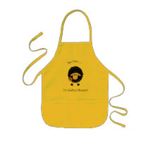 Feeling Sheepish Black Apron