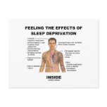 Feeling The Effects Of Sleep Deprivation Inside Postcards
