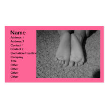 Feet Business Cards