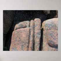 Feet of stone, print