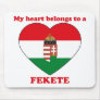 Fekete Mouse Mats