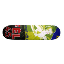 FELI 45 ABSINTHE CUSTOM SKATEBOARD