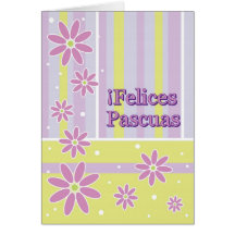 Felices Pascuas Spanish Easter Greeting Card