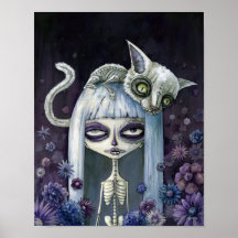 Felina de los muertos print