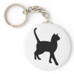 Feline elegance key chains