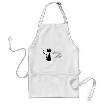 Feline Fine aprons