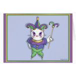 Feline Jester Card