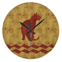 Feline Wall Clock