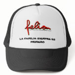 felion logo red and black official, LA FAMILIA ... hats