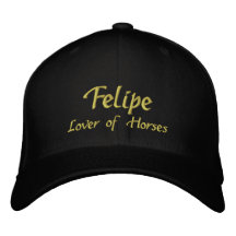 Felipe Name Cap / Hat Embroidered Baseball Caps