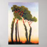 Felix Vallotton-Five Trees Posters