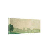Felix Vallotton - Morning mist in Romanel Stretched Canvas Prints