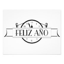 Feliz Ano Custom Invite