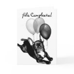 Feliz Cumpleaños tarjeta de Bulldog Frances cards
