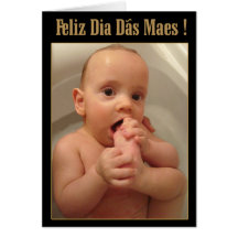 Feliz Dia das mães - o dedo do pé na boca Cartões