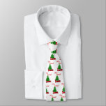 Feliz Navidad - Christmas Tree with Red Ribbon ties