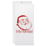 Feliz Navidad rack cards