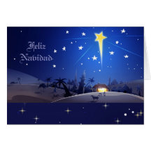 Feliz Navidad. Spanish Christmas Card