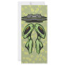 Female Aliens and UFO Personalized Rack Card