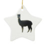 Female alpaca christmas ornaments
