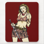 Female Amazon Women Mouse Pads