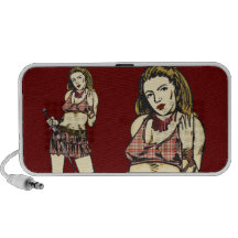 Female Amazon Women PC Speakers