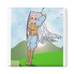 Female Archer Anime Art Gallery Character magnets