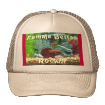 Female Bettas, Rock!!!2 Hat