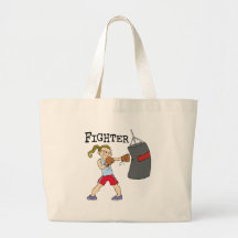 Female Boxer Canvas Bag