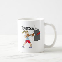Female Boxer Mug