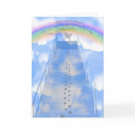 Female Dog Sympathy Card - Stairway to Heaven