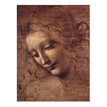 Female Head Post Cards