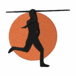 Female Javelin Logo embroidered shirts
