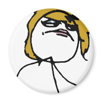 Female Like a Boss Fridge Magnets