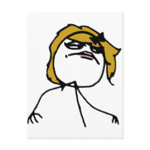 Female Like a Boss Post Card