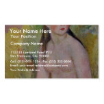 Female Nude,  By Pierre-Auguste Renoir business cards