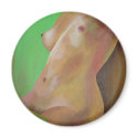 Female Nude In The Morning magnets