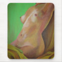 Female Nude In The Morning mousepads