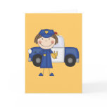 Female Police Officer Tshirts and Gifts cards
