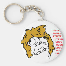 Female Rage Key Chain