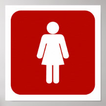 Female Sign Posters