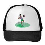 Female Soccer Player Hat
