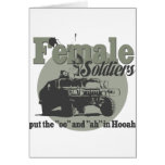 Female Soldiers cards