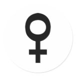 Female stickers