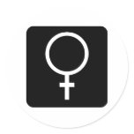 Female stickers
