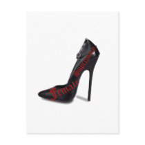 FEMALE SUPREMACY HEEL POSTCARDS
