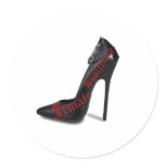 FEMALE SUPREMACY HEEL stickers