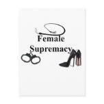 FEMALE SUPREMACY postcards